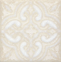Вставка Амальфи орнамент белый STG\B408\1266 (9,9x9,9)