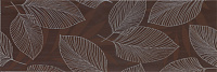 Декор Dec.Fogli Marron глянц, 20x60