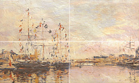 Normandie beige 01. Панно (60x100)