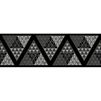 Декор Эфель черный глянц 20x60 9 мм арт. 04-01-1-17-03-04-2325-0