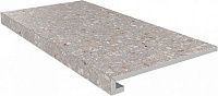 Ступень Терраццо беж мат, 33x60 9 мм, арт. SG632020R\GCF