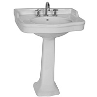 Раковина VITRA Efes 72см, с одним отверстием под смеситель, цвет белый, 6055B003-0001