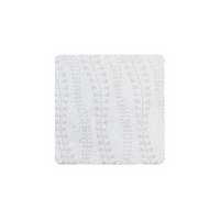 Декор WHITE MARBLE Motif №4 Белый, 10x10