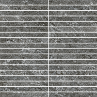 Мозаика Магма Графит Стрип мат 30x30 9 мм арт. 610110001366