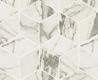 Мозаика Marvel Statuario Select Mos Esagono Lapp лап 30x35 арт. ADVK Мозаика Marvel Statuario Select Mos Esagono Lapp лап 30x35 арт. ADVK