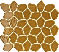 Мозаика Авангард Амбер Спектрум мат 29,2x33,2 9 мм арт. 600110001120