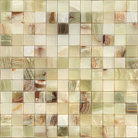 Мозаика Onice Jade Verde POL 23x23 полир, 29,8x29,8 7 мм