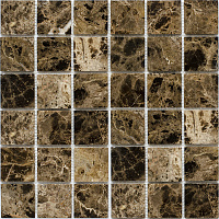 Мозаика DARK EMPERADOR POLISHED полир, 30,5x30,5 4 мм