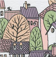 Декор Городок 1 матовый мат, 20x20 6,9 мм, арт. OS/A222/5009