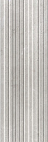 Плитка Низида серый светлый структура обрезной глянц, 25x75, арт. 12095R