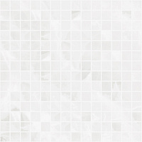 Мозаика Plazma белый, 30x30 8,5 мм