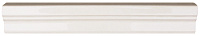 Бордюр Manhattan White London глянц, 5x30, арт. fKO3