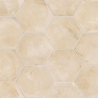 Керамогранит Terra Avorio Esagono мат, 25x21,6