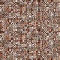 Керамогранит Hammam глаз. коричневый, 42x42, арт. (HA4R112D)