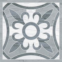 Декор Ethereal Серый Лаппато Ректификат лап, 45x45 9 мм, арт. K944125LPR01