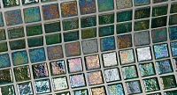 Мозаика Green Pearl с чипом 3,6x3,6, 33,4x33,4