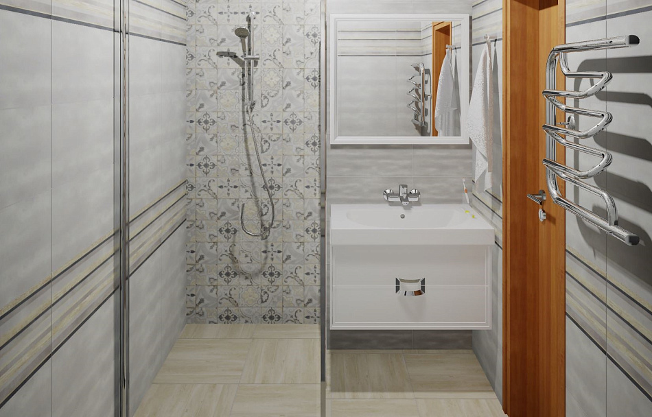 Готовый интерьер к коллекции AltaCera Deco (~39 000 ₽)
