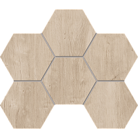 Мозаика Creamy Mosaic SF02 Hexagon мат 25x28,5 арт. 69408