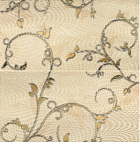 Панно Traviata ornament (из 2-х пл.) мат, 61,8x60,8