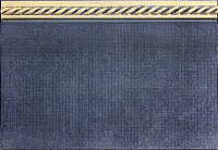 Бордюр Tweed Blue Zocalo глянц, 14x20