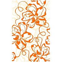 Декор Монро оранжевый глянц 25x40 8 мм арт. 04-01-1-09-00-35-050-0
