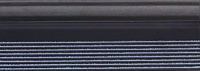 00263 ALZ AUREA NERO PLATINO. Бордюр (10,5x30)