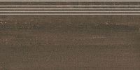 Ступень Про Дабл коричневый обрезной, 30x60 11 мм, арт. DD201300R/GR