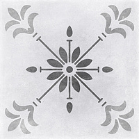Motley цветы серый C-MO4A095D. Напольная плитка (29,8x29,8)