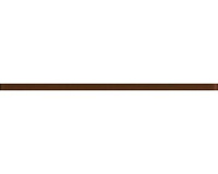 Бордюр PLAYA glass brown глянц, 3x89,5
