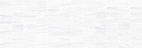 Декор Zen мозаичный белый, 20x60 9 мм, арт. MM60070