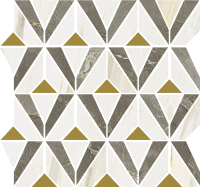 Мозаика Стелларис Грэй Орфеус полир 33,8x31,5 6 мм арт. 600110000976