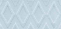 Плитка Авеллино голубой структура mix, 7,4x15 6,9 мм, арт. 16015