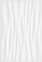 8275 Карнавал в Венеции белый волна. Настенная плитка (20x30)