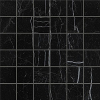 fNGG Roma Diamond Nero Reale Macromosaico. Мозаика (30x30)