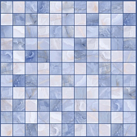 Мозаика Орнелла синяя глянц, 30x30, арт. 5032-0202