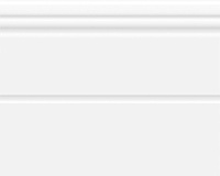 Керамик белый 01. Плинтус (25x20)