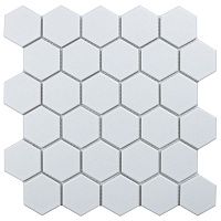 Мозаика Hexagon small White Matt MT31000/LJ5108/IDL1005 мат 26,5x27,8 6 мм арт. С0002905
