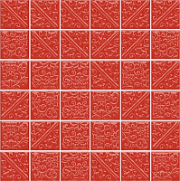 Плитка Ла-Виллет красный, 30,1x30,1 6,9 мм, арт. 21024