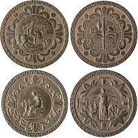 Вставка Tac OLAMBRILLA NUMMUS CIRCLE, 10x10