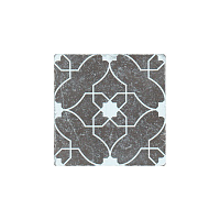 Декор BLACK MARBLE Motif №7 Черный, 10x10