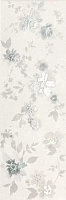 Плитка Deco&More Flower White мат, 25x75 8,5 мм, арт. fRGH