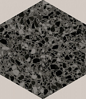 Керамогранит Terrazzo Graphite мат, 32x36,8