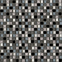 Imperia Mix SILVER Blue Blacks. Мозаика (29,8x29,8)