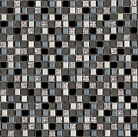 Мозаика Imperia Mix SILVER Blue Blacks, 29,8x29,8