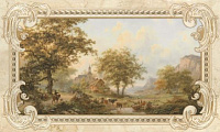 Декор Rotterdam beige decor 03 глянц, 30x50