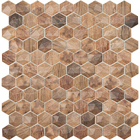 Мозаика Hex Woods № 4700D, 30,7x31,7 4 мм