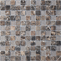 Мозаика Coffee Jute 23x23x4, 29,8x29,8 4 мм