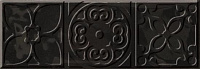 Декор Bulevar Altair Black Decor, 10x30 8 мм