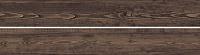 Керамогранит Гранд Вуд коричневый тёмный обрезной, 20x160, арт. DD750100R