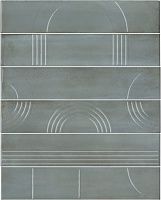 Плитка Мажорель голубой из 6 частей глянц 36x28,5 10 мм арт. KMP3STA002RN6X